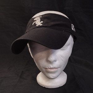 White Sox visor black white adjustable Vintage Promo Item